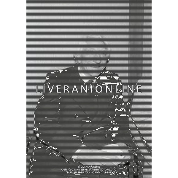 RETROSPETTIVA CESARE LUIGI EUGENIO MUSATTI PSICOLOGO E PSICOANALISTA E FILOSOFO NELLA FOTO CESARE LUIGI EUGENIO MUSATTI A MILANO NELL\'ANNO 1983 AG ALDO LIVERANI SAS
