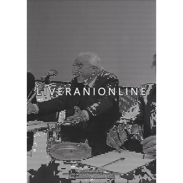 RETROSPETTIVA CESARE LUIGI EUGENIO MUSATTI PSICOLOGO E PSICOANALISTA E FILOSOFO NELLA FOTO CESARE LUIGI EUGENIO MUSATTI A MILANO NELL\'ANNO 1983 AG ALDO LIVERANI SAS