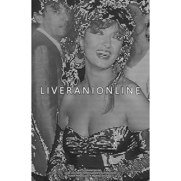 RETROSPETTIVA MARCELLA BELLA CANTANTE AL VOGUE A MILANO NEL 1984 ©ARCHIVIO GIOVANNI LIVERANI/AG. ALDO LIVERANI SAS