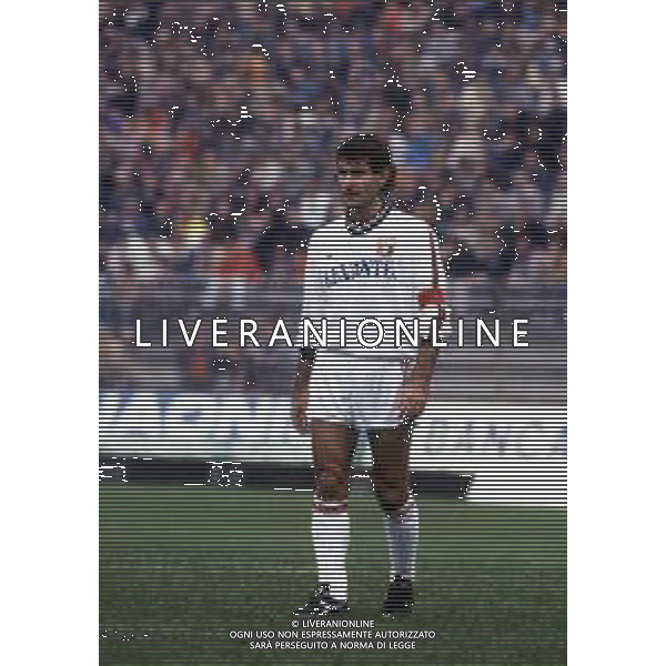 RETROSPETTIVA MASSIMO BRIASCHI CALCIATORE NELLA FOTO MASSIMO BRIASCHI AG ALDO LIVERANI SAS