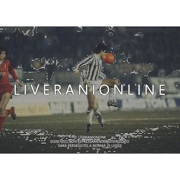 RETROSPETTIVA MASSIMO BRIASCHI CALCIATORE NELLA FOTO MASSIMO BRIASCHI CON LA MAGLIA DELLA JUVENTUS AG ALDO LIVERANI SAS
