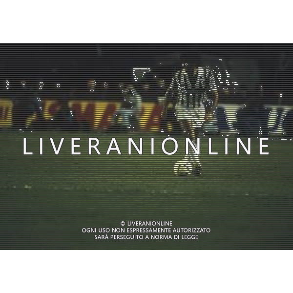 RETROSPETTIVA MASSIMO BRIASCHI CALCIATORE NELLA FOTO MASSIMO BRIASCHI CON LA MAGLIA DELLA JUVENTUS AG ALDO LIVERANI SAS