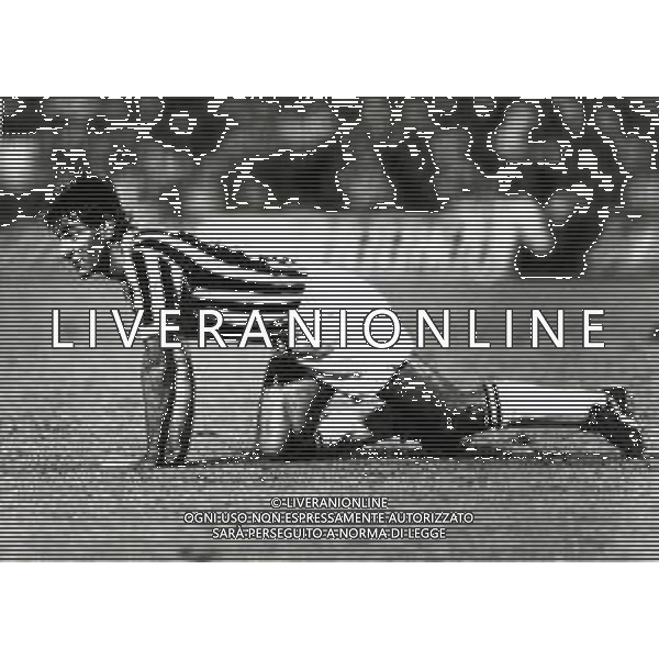 RETROSPETTIVA MASSIMO BRIASCHI CALCIATORE NELLA FOTO MASSIMO BRIASCHI CON LA MAGLIA DELLA JUVENTUS AG ALDO LIVERANI SAS