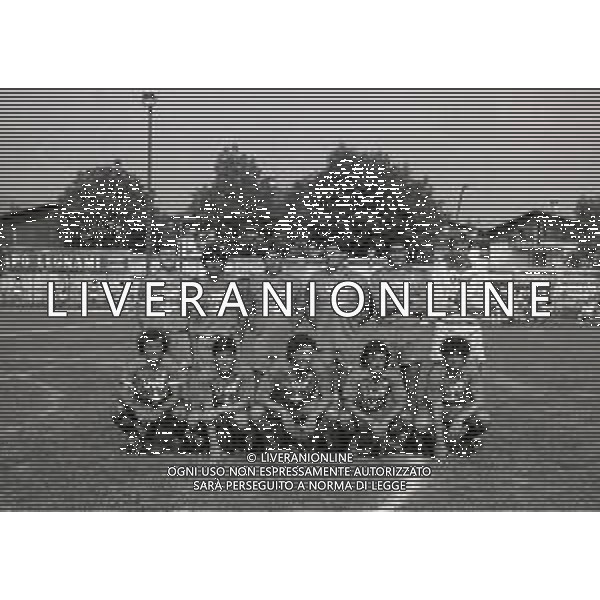 1985-1986 TRIESTINA CALCIO FORMAZIONE NELLA FOTO LA FORMAZIONE DELLA TRIESTINA CALCIO NELL\'ANNO 1985-1986 AG ALDO LIVERANI SAS
