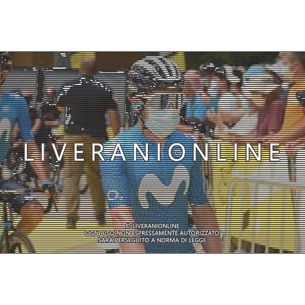 06-07-2021 Tour De France; Tappa 10 Albertville - Valence; 2021, Movistar; Lopez Moreno, Miguel Angel; Albertville; ©SIROTTI/AGENZIA ALDO LIVERANI SAS