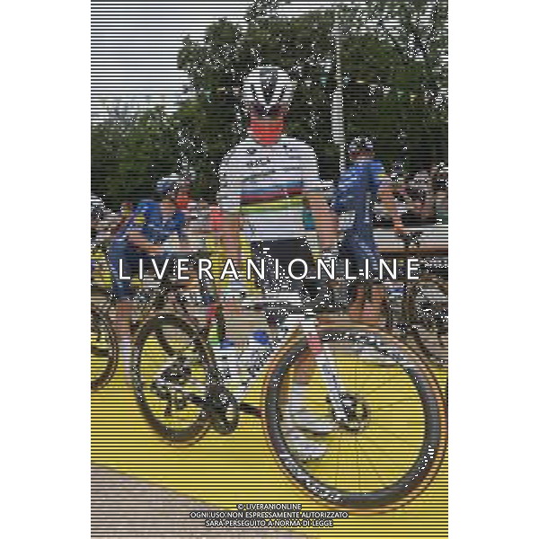 06-07-2021 Tour De France; Tappa 10 Albertville - Valence; 2021, Deceuninck - Quick Step; Alaphilippe, Julian; Albertville; ©SIROTTI/AGENZIA ALDO LIVERANI SAS
