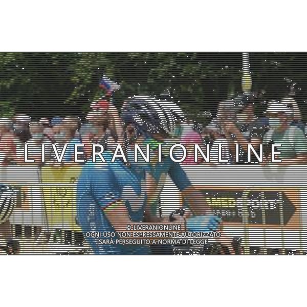 06-07-2021 Tour De France; Tappa 10 Albertville - Valence; 2021, Movistar; Valverde, Alejandro; Albertville; ©SIROTTI/AGENZIA ALDO LIVERANI SAS
