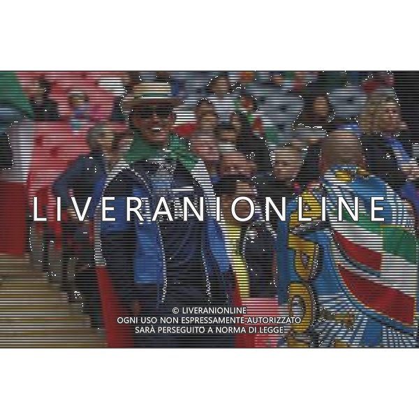 ITALIA vs SPAGNA Campionato Europeo UEFA EURO 2020 gara Semifinale - Londra 06/07/2021 nella foto: Tifosi italiani sugli spalti ©Claudio Zamagni/Agenzia Aldo Liverani s.a.s. during European UEFA Championship - UEFA Euro 2020 soccer match between Italy and Spain at Wembley Stadium in London on July 06 2021 photo credit by Claudio Zamagni / Aldo Liverani Photo Agency / AGENZIA ALDO LIVERANI SAS