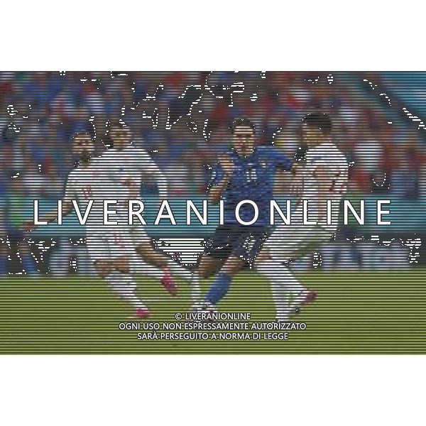 Campionato Europeo UEFA EURO 2020 gara semifinale ITALIA - SPAGNA del 06/07/2021 - nella foto: Chiesa Federico(Italia) ©Claudio Zamagni/Agenzia Aldo Liverani s.a.s. during European UEFA Championship - UEFA Euro 2020 semifinal soccer match between Italy and Spain at Wembley Stadium in London on July 06 2021 photo credit by Claudio Zamagni/Aldo Liverani Photo Agency /AGENZIA ALDO LIVERANI SAS