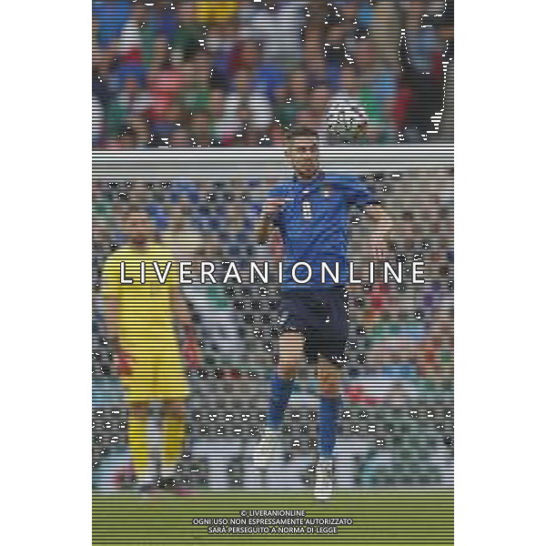 Campionato Europeo UEFA EURO 2020 gara semifinale ITALIA - SPAGNA del 06/07/2021 - nella foto: Jorginho(Italia) ©Claudio Zamagni/Agenzia Aldo Liverani s.a.s. during European UEFA Championship - UEFA Euro 2020 semifinal soccer match between Italy and Spain at Wembley Stadium in London on July 06 2021 photo credit by Claudio Zamagni/Aldo Liverani Photo Agency /AGENZIA ALDO LIVERANI SAS