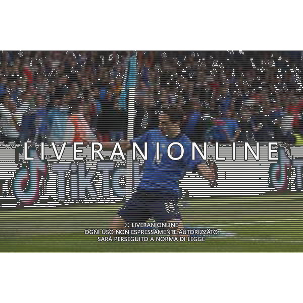 Campionato Europeo UEFA EURO 2020 gara semifinale ITALIA - SPAGNA del 06/07/2021 - nella foto: esultanza Chiesa Federico(Italia)dopo il goal ©Claudio Zamagni/Agenzia Aldo Liverani s.a.s. during European UEFA Championship - UEFA Euro 2020 semifinal soccer match between Italy and Spain at Wembley Stadium in London on July 06 2021 photo credit by Claudio Zamagni/Aldo Liverani Photo Agency /AGENZIA ALDO LIVERANI SAS