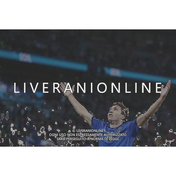 Campionato Europeo UEFA EURO 2020 gara semifinale ITALIA - SPAGNA del 06/07/2021 - nella foto: esultanza Chiesa Federico(Italia)dopo il goal ©Claudio Zamagni/Agenzia Aldo Liverani s.a.s. during European UEFA Championship - UEFA Euro 2020 semifinal soccer match between Italy and Spain at Wembley Stadium in London on July 06 2021 photo credit by Claudio Zamagni/Aldo Liverani Photo Agency /AGENZIA ALDO LIVERANI SAS