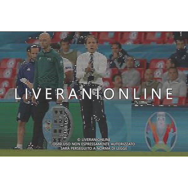 Campionato Europeo UEFA EURO 2020 gara semifinale ITALIA - SPAGNA del 06/07/2021 - nella foto: Mister Roberto Mancini(Italia) ©Claudio Zamagni/Agenzia Aldo Liverani s.a.s. during European UEFA Championship - UEFA Euro 2020 semifinal soccer match between Italy and Spain at Wembley Stadium in London on July 06 2021 photo credit by Claudio Zamagni/Aldo Liverani Photo Agency /AGENZIA ALDO LIVERANI SAS