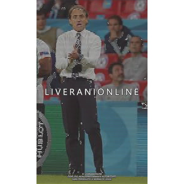 Campionato Europeo UEFA EURO 2020 gara semifinale ITALIA - SPAGNA del 06/07/2021 - nella foto: Mister Roberto Mancini(Italia) ©Claudio Zamagni/Agenzia Aldo Liverani s.a.s. during European UEFA Championship - UEFA Euro 2020 semifinal soccer match between Italy and Spain at Wembley Stadium in London on July 06 2021 photo credit by Claudio Zamagni/Aldo Liverani Photo Agency /AGENZIA ALDO LIVERANI SAS