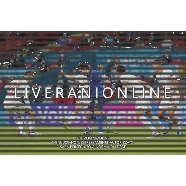 Campionato Europeo UEFA EURO 2020 gara semifinale ITALIA - SPAGNA del 06/07/2021 - nella foto: Chiesa Federico(Italia) ©Claudio Zamagni/Agenzia Aldo Liverani s.a.s. during European UEFA Championship - UEFA Euro 2020 semifinal soccer match between Italy and Spain at Wembley Stadium in London on July 06 2021 photo credit by Claudio Zamagni/Aldo Liverani Photo Agency /AGENZIA ALDO LIVERANI SAS