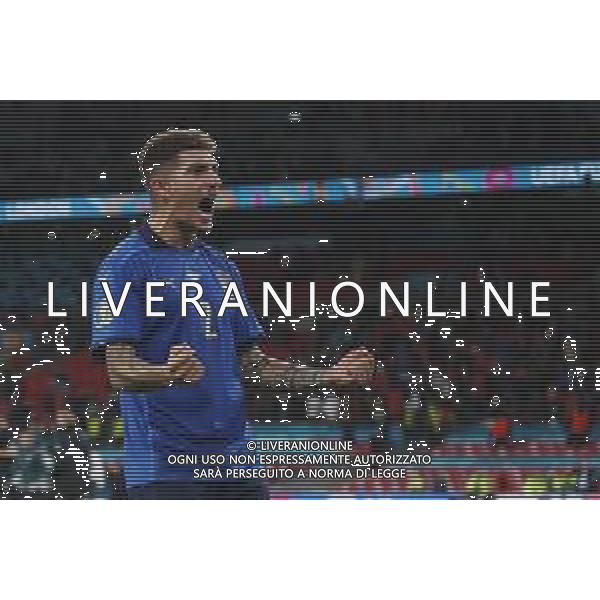 Campionato Europeo UEFA EURO 2020 gara semifinale ITALIA - SPAGNA del 06/07/2021 - nella foto: Di Lorenzo Giovanni(Italia) ©Claudio Zamagni/Agenzia Aldo Liverani s.a.s. Di Lorenzo Giovanni(Italia) during European UEFA Championship - UEFA Euro 2020 semifinal soccer match between Italy and Spain at Wembley Stadium in London on July 06 2021 photo credit by Claudio Zamagni/Aldo Liverani Photo Agency