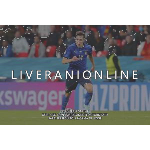 Campionato Europeo UEFA EURO 2020 gara semifinale ITALIA - SPAGNA del 06/07/2021 - nella foto: Chiesa Federico(Italia) ©Claudio Zamagni/Agenzia Aldo Liverani s.a.s. Chiesa Federico(Italia) during European UEFA Championship - UEFA Euro 2020 semifinal soccer match between Italy and Spain at Wembley Stadium in London on July 06 2021 photo credit by Claudio Zamagni/Aldo Liverani Photo Agency