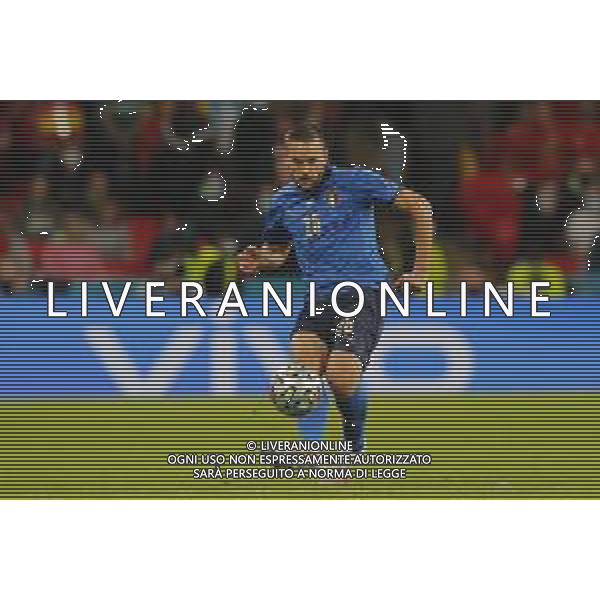 Campionato Europeo UEFA EURO 2020 gara semifinale ITALIA - SPAGNA del 06/07/2021 - nella foto: Toloj Rafael(Italia) ©Claudio Zamagni/Agenzia Aldo Liverani s.a.s. Toloj Rafael(Italia) during European UEFA Championship - UEFA Euro 2020 semifinal soccer match between Italy and Spain at Wembley Stadium in London on July 06 2021 photo credit by Claudio Zamagni/Aldo Liverani Photo Agency