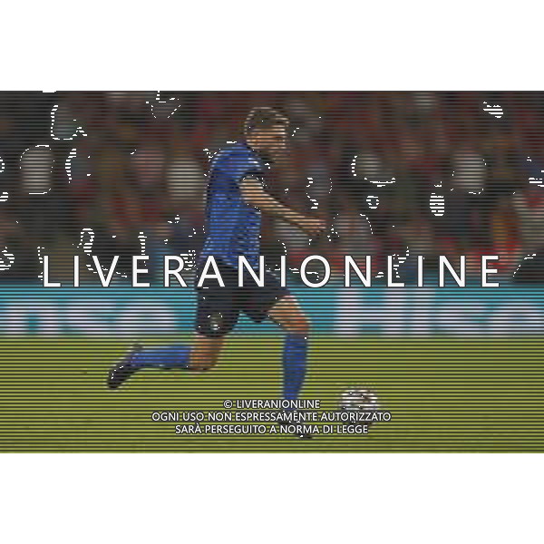 Campionato Europeo UEFA EURO 2020 gara semifinale ITALIA - SPAGNA del 06/07/2021 - nella foto: Berardi Domenico(Italia) ©Claudio Zamagni/Agenzia Aldo Liverani s.a.s. Berardi Domenico(Italia) during European UEFA Championship - UEFA Euro 2020 semifinal soccer match between Italy and Spain at Wembley Stadium in London on July 06 2021 photo credit by Claudio Zamagni/Aldo Liverani Photo Agency