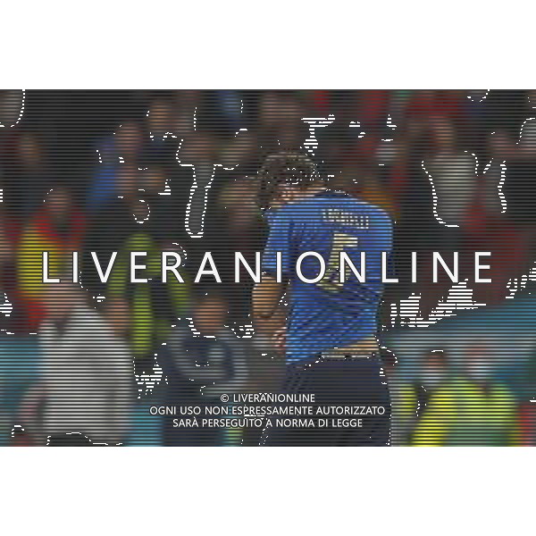 Campionato Europeo UEFA EURO 2020 gara semifinale ITALIA - SPAGNA del 06/07/2021 - nella foto:delusione Manuel Locatelli(Italia) ©Claudio Zamagni/Agenzia Aldo Liverani s.a.s. during European UEFA Championship - UEFA Euro 2020 semifinal soccer match between Italy and Spain at Wembley Stadium in London on July 06 2021 photo credit by Claudio Zamagni/Aldo Liverani Photo Agency