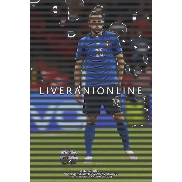 Campionato Europeo UEFA EURO 2020 gara semifinale ITALIA - SPAGNA del 06/07/2021 - nella foto: Bastoni Alessandro (Italia) ©Claudio Zamagni/Agenzia Aldo Liverani s.a.s. Bastoni Alessandro (Italia) during European UEFA Championship - UEFA Euro 2020 semifinal soccer match between Italy and Spain at Wembley Stadium in London on July 06 2021 photo credit by Claudio Zamagni/Aldo Liverani Photo Agency