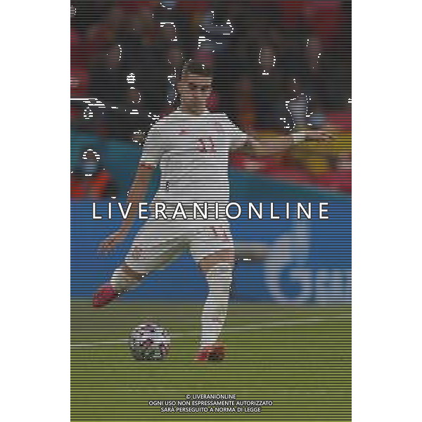 Campionato Europeo UEFA EURO 2020 gara semifinale ITALIA - SPAGNA del 06/07/2021 - nella foto: Ferrán Torres ©Claudio Zamagni/Agenzia Aldo Liverani s.a.s. Ferrán Torres during European UEFA Championship - UEFA Euro 2020 semifinal soccer match between Italy and Spain at Wembley Stadium in London on July 06 2021 photo credit by Claudio Zamagni/Aldo Liverani Photo Agency