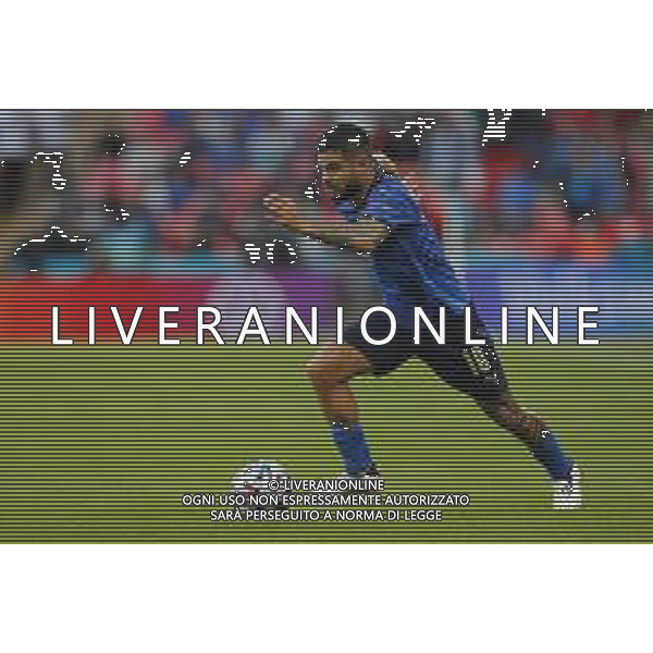 Campionato Europeo UEFA EURO 2020 gara semifinale ITALIA - SPAGNA del 06/07/2021 - nella foto: Insigne Lorenzo(Italia) ©Claudio Zamagni/Agenzia Aldo Liverani s.a.s. Insigne Lorenzo(Italia)during European UEFA Championship - UEFA Euro 2020 semifinal soccer match between Italy and Spain at Wembley Stadium in London on July 06 2021 photo credit by Claudio Zamagni/Aldo Liverani Photo Agency