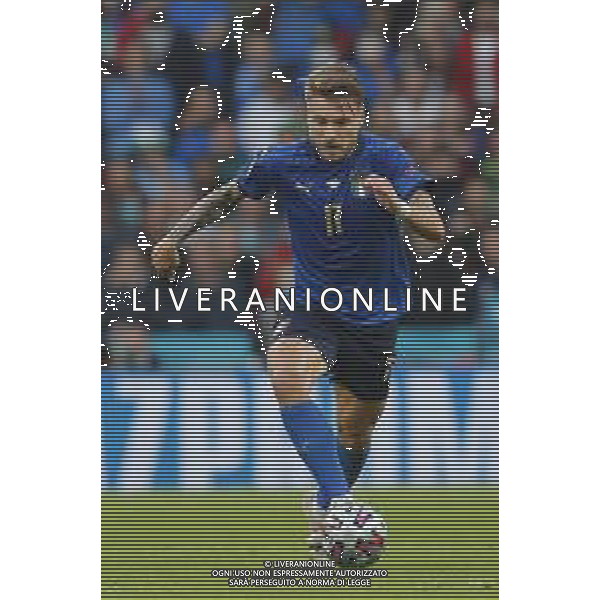 Campionato Europeo UEFA EURO 2020 gara semifinale ITALIA - SPAGNA del 06/07/2021 - nella foto: Immobile Ciro(Italia) ©Claudio Zamagni/Agenzia Aldo Liverani s.a.s. Immobile Ciro(Italia) during European UEFA Championship - UEFA Euro 2020 semifinal soccer match between Italy and Spain at Wembley Stadium in London on July 06 2021 photo credit by Claudio Zamagni/Aldo Liverani Photo Agency