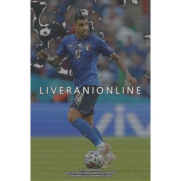 Campionato Europeo UEFA EURO 2020 gara semifinale ITALIA - SPAGNA del 06/07/2021 - nella foto: Emerson(Italia) ©Claudio Zamagni/Agenzia Aldo Liverani s.a.s. Emerson(Italia) during European UEFA Championship - UEFA Euro 2020 semifinal soccer match between Italy and Spain at Wembley Stadium in London on July 06 2021 photo credit by Claudio Zamagni/Aldo Liverani Photo Agency