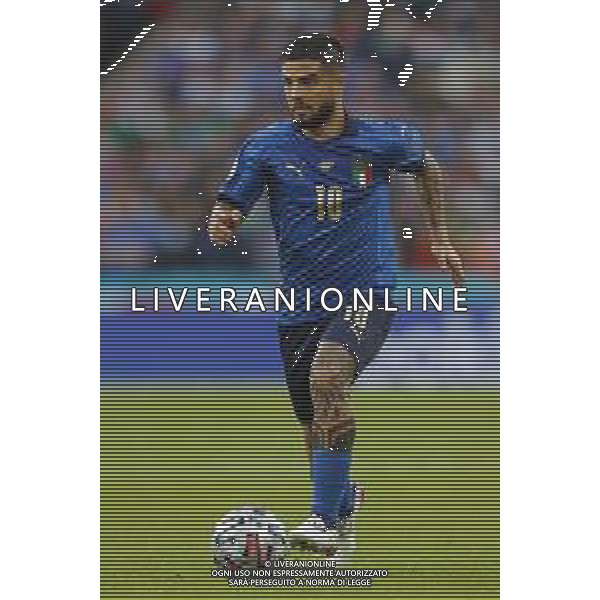 Campionato Europeo UEFA EURO 2020 gara semifinale ITALIA - SPAGNA del 06/07/2021 - nella foto: Insigne Lorenzo(Italia) ©Claudio Zamagni/Agenzia Aldo Liverani s.a.s. Insigne Lorenzo(Italia) during European UEFA Championship - UEFA Euro 2020 semifinal soccer match between Italy and Spain at Wembley Stadium in London on July 06 2021 photo credit by Claudio Zamagni/Aldo Liverani Photo Agency