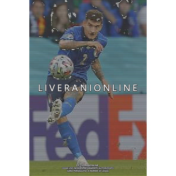 Campionato Europeo UEFA EURO 2020 gara semifinale ITALIA - SPAGNA del 06/07/2021 - nella foto: Di Lorenzo Giovanni(Italia) ©Claudio Zamagni/Agenzia Aldo Liverani s.a.s. Di Lorenzo Giovanni(Italia) during European UEFA Championship - UEFA Euro 2020 semifinal soccer match between Italy and Spain at Wembley Stadium in London on July 06 2021 photo credit by Claudio Zamagni/Aldo Liverani Photo Agency