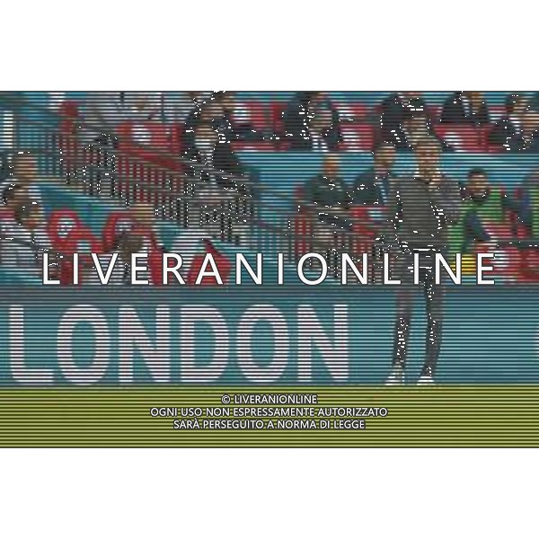 Campionato Europeo UEFA EURO 2020 gara semifinale ITALIA - SPAGNA del 06/07/2021 - nella foto: Mister Luis Enrique ©Claudio Zamagni/Agenzia Aldo Liverani s.a.s. Mister Luis Enrique during European UEFA Championship - UEFA Euro 2020 semifinal soccer match between Italy and Spain at Wembley Stadium in London on July 06 2021 photo credit by Claudio Zamagni/Aldo Liverani Photo Agency