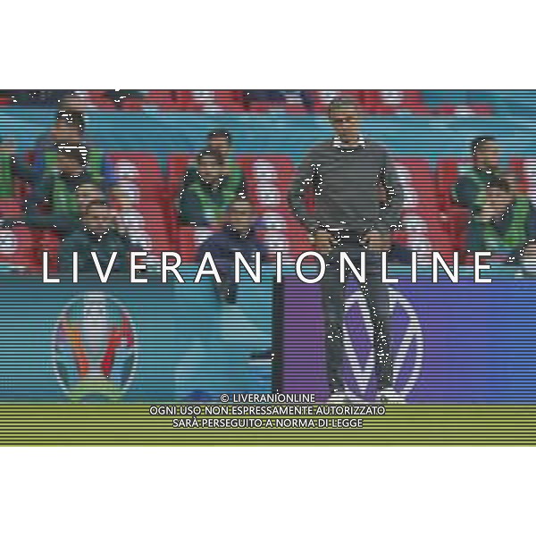 Campionato Europeo UEFA EURO 2020 gara semifinale ITALIA - SPAGNA del 06/07/2021 - nella foto: Mister Luis Enrique ©Claudio Zamagni/Agenzia Aldo Liverani s.a.s. Mister Luis Enrique during European UEFA Championship - UEFA Euro 2020 semifinal soccer match between Italy and Spain at Wembley Stadium in London on July 06 2021 photo credit by Claudio Zamagni/Aldo Liverani Photo Agency