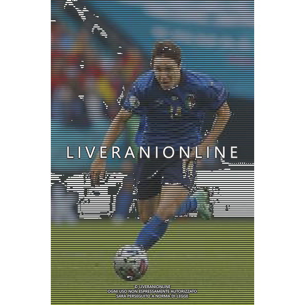 Campionato Europeo UEFA EURO 2020 gara semifinale ITALIA - SPAGNA del 06/07/2021 - nella foto: Chiesa Federico(Italia) ©Claudio Zamagni/Agenzia Aldo Liverani s.a.s. Chiesa Federico(Italia) during European UEFA Championship - UEFA Euro 2020 semifinal soccer match between Italy and Spain at Wembley Stadium in London on July 06 2021 photo credit by Claudio Zamagni/Aldo Liverani Photo Agency