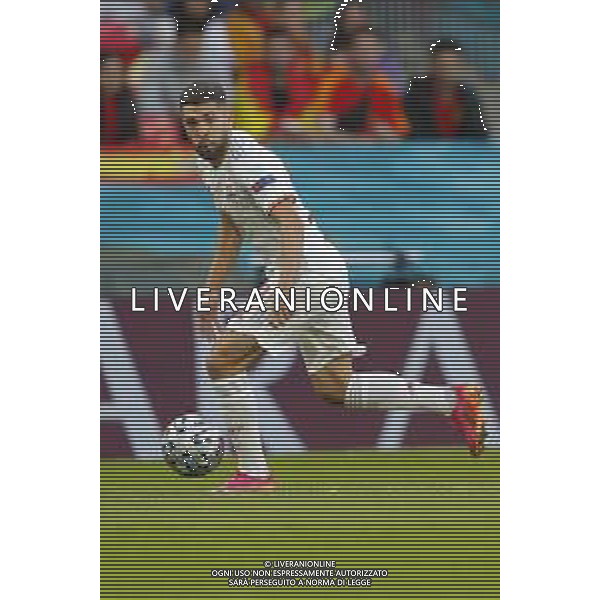 Campionato Europeo UEFA EURO 2020 gara semifinale ITALIA - SPAGNA del 06/07/2021 - nella foto: Jordi Alba ©Claudio Zamagni/Agenzia Aldo Liverani s.a.s. Jordi Alba during European UEFA Championship - UEFA Euro 2020 semifinal soccer match between Italy and Spain at Wembley Stadium in London on July 06 2021 photo credit by Claudio Zamagni/Aldo Liverani Photo Agency