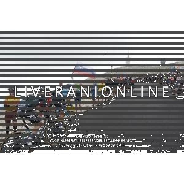07-07-2021 Tour De France; Tappa 11 Sorgues - Malaucene; 2021, Astana - Premier Tech; 2021, Bora - Hansgrohe; Lutsenko, Alexey; Kelderman, Wilko; Le Mont Ventoux; ©SIROTTI /AGENZIA ALDO LIVERANI SAS