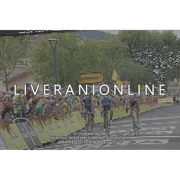 07-07-2021 Tour De France; Tappa 11 Sorgues - Malaucene; 2021, Ag2r - Citroen; 2021, Movistar; 2021, Deceuninck - Quick Step; O\'connor, Ben; Valverde, Alejandro; Cattaneo, Mattia; Malaucene; ©SIROTTI /AGENZIA ALDO LIVERANI SAS