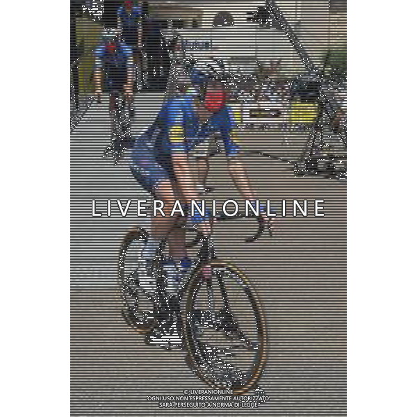 08-07-2021 Tour De France; Tappa 12 Saint Paul Trois Chateaux - Nimes; 2021, Deceuninck - Quick Step; Cattaneo, Mattia; Saint Paul Trois Chateaux; ©SIROTTI/AG. ALDO LIVERANI SAS