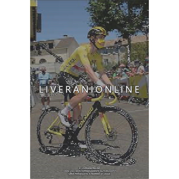 08-07-2021 Tour De France; Tappa 12 Saint Paul Trois Chateaux - Nimes; 2021, Uae - Emirates; Pogacar, Tadej; Saint Paul Trois Chateaux; ©SIROTTI/AG. ALDO LIVERANI SAS