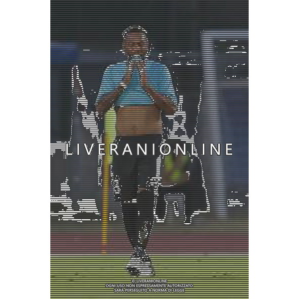San marino 08/07/2021 Maicon Douglas Sisenando in squadra con il tre penne per la gara di UEFA Conference League contro la Dinamo Batumi - nella foto: Maicon Douglas Sisenando ©Claudio Zamagni/Agenzia Aldo Liverani s.a.s./AGENZIA ALDO LIVERANI SAS