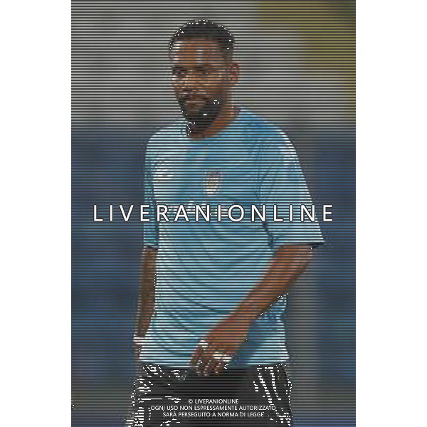San marino 08/07/2021 Maicon Douglas Sisenando in squadra con il tre penne per la gara di UEFA Conference League contro la Dinamo Batumi - nella foto: Maicon Douglas Sisenando ©Claudio Zamagni/Agenzia Aldo Liverani s.a.s./AGENZIA ALDO LIVERANI SAS