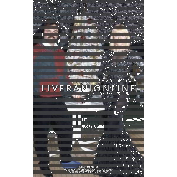 RAFFAELLA CARRA\' CANTANTE E ATTRICE - RETROSPETTIVA ANNI \'80 NELLA FOTO CON IL COMPAGNO SERGIO JAPINO NEL 1984 ©ARCHIVIO GIOVANNI LIVERANI /AG. ALDO LIVERANI SAS