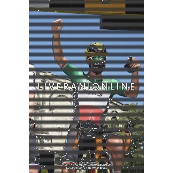 09-07-2021 Tour De France; Tappa 13 Nimes - Carcassonne; 2021, Bahrain - Victorious; Colbrelli, Sonny; Nimes; ©SIROTTI /AG. ALDO LIVERANI SAS