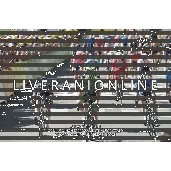 09-07-2021 Tour De France; Tappa 13 Nimes - Carcassonne; 2021, Deceuninck - Quick Step; 2021, Alpecin - Fenix; Cavendish, Mark; Morkov, Michael; Philipsen, Jasper; Carcassone; ©SIROTTI /AG. ALDO LIVERANI SAS