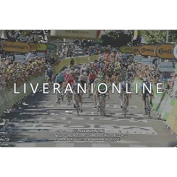 09-07-2021 Tour De France; Tappa 13 Nimes - Carcassonne; 2021, Deceuninck - Quick Step; 2021, Alpecin - Fenix; 2021, Movistar; Cavendish, Mark; Morkov, Michael; Philipsen, Jasper; Garcia Cortina, Ivan; Carcassone; ©SIROTTI /AG. ALDO LIVERANI SAS
