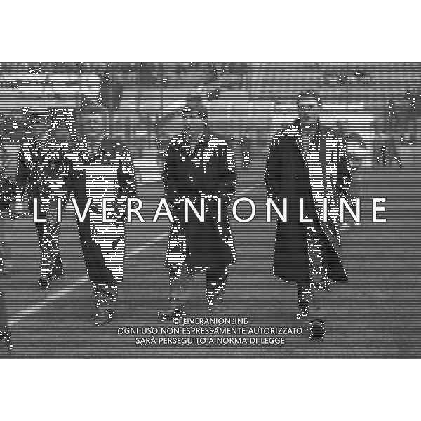 RETROSPETTIVA ADRIANO FEDELE ALLENATORE NELLA FOTO ADRIANO FEDELE ALLENATORE UDINESE CALCIO NELL\'ANNO 1993-1994 CON IVANO BORDON AG ALDOLIVERANI SAS