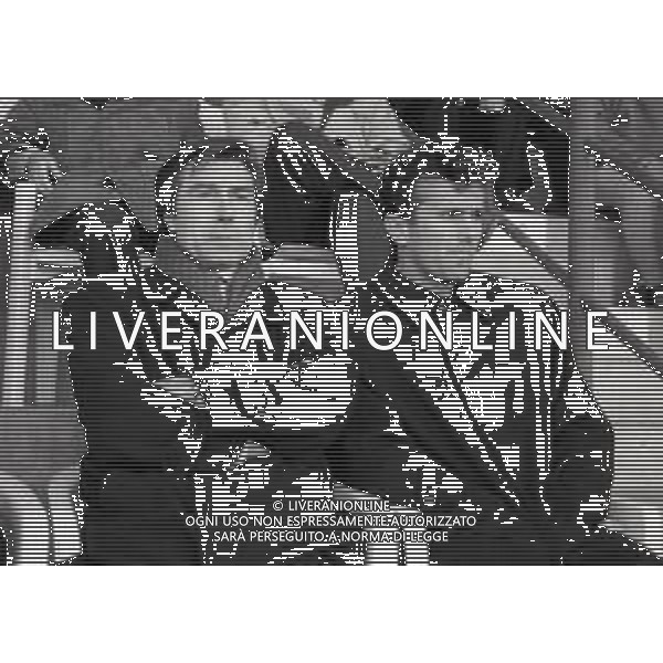 RETROSPETTIVA ARIEDO BRAIDA DIRIGENTE SPORTIVO NELLA FOTO ARIEDO BRAIDA DIRETTORE SPORTIVO AC MILAN NELL\'ANNO 1992-1993 CON DEJAN SAVICEVIC AG ALDO LIVERANI SAS