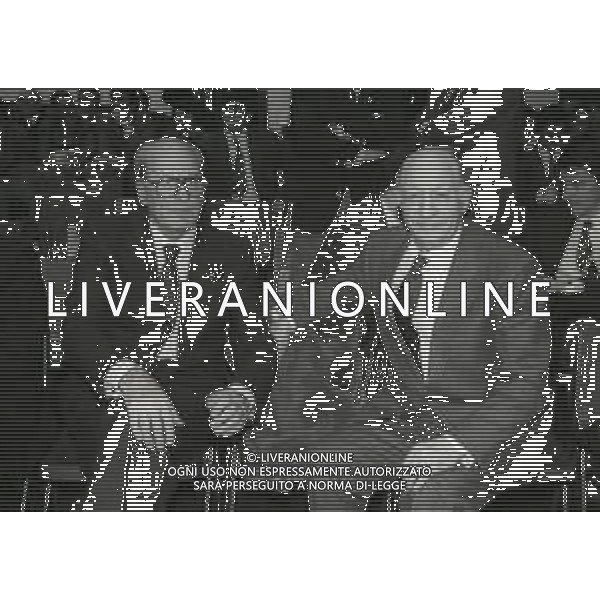 1992 MILANO GALA\' DEL CICLISMO NELLA FOTO ALFREDO MARTINI E GINO BARTALI AG ALDO LIVERANI SAS