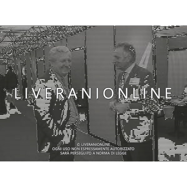 1995 MILANO SESSIONE ESTIVA DEL CALCIO MERCATO HOTEL FORTE CREST NELLA FOTO GIORGIO VITALI E BEPPE BONETTO AG ALDOLIVERANI SAS