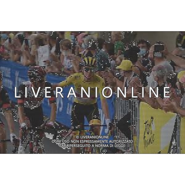 10-07-2021 Tour De France; Tappa 14 Carcassonne - Quillan; 2021, Uae - Emirates; Pogacar, Tadej; Majka, Rafal; Quillan; ©SIROTTI/AGENZIA ALDO LIVERANI SAS